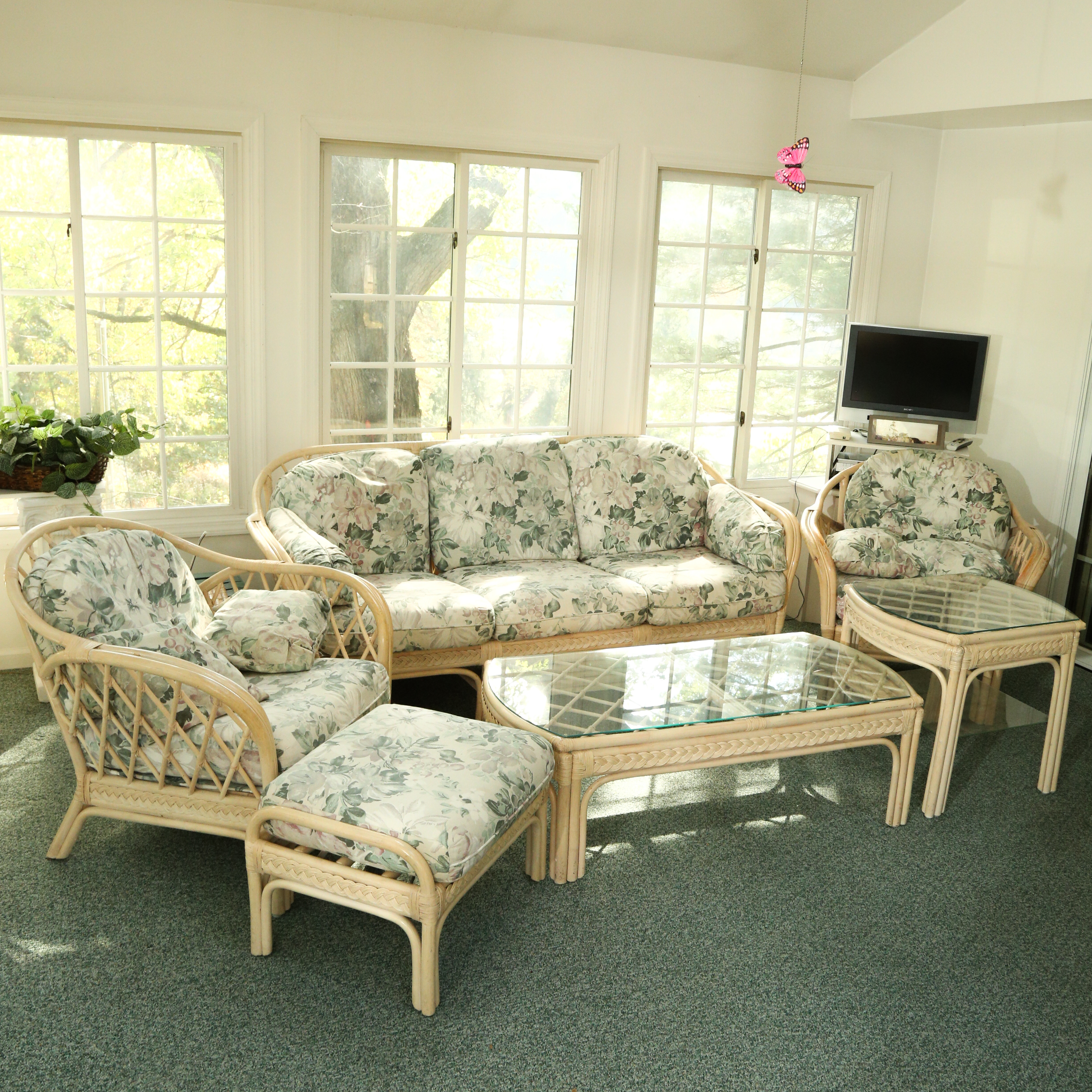 Rattan Patio Set EBTH